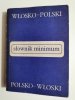 WŁOSKO-POLSKI POLSKO-WŁOSKI SŁOWNIK MINIMUM 1983